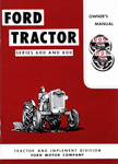 600-800 Owners Manual 1954-1957
