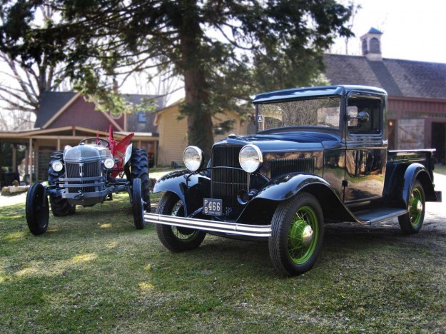 Steven Fairfield's 9N & truck