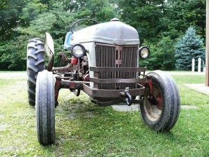 James Morrison's 1952 8N front view